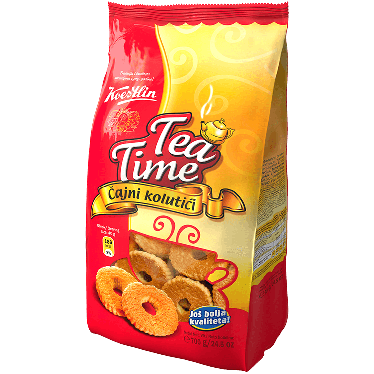 Tea Time Čajni kolutići(''Tempo per il tè - Biscotti da tè in forma di annelini'')