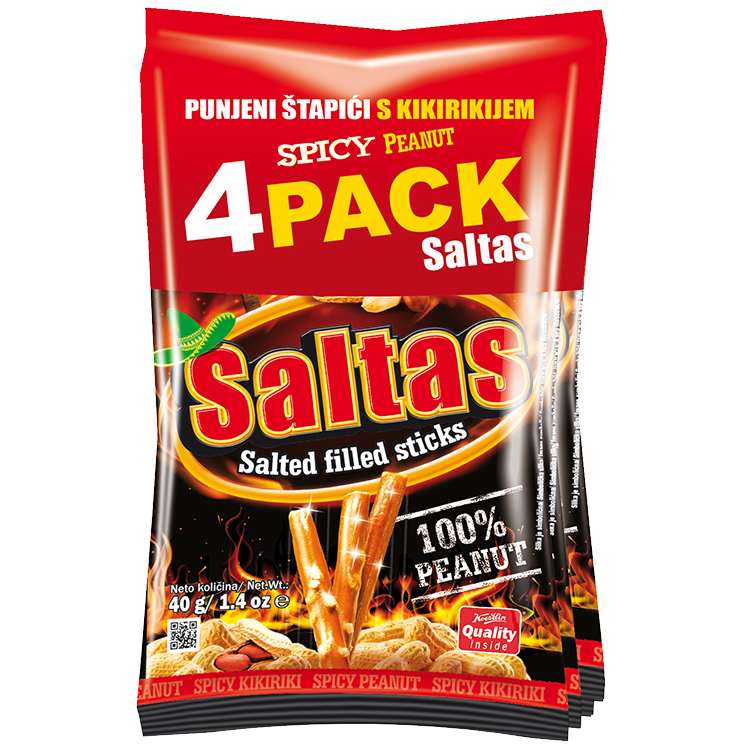 Saltas Spicy Peanut 4pack